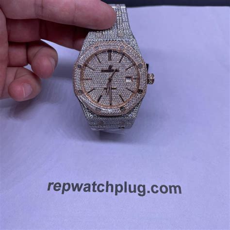 cheap replica iced out watches|iced out spinner watch.